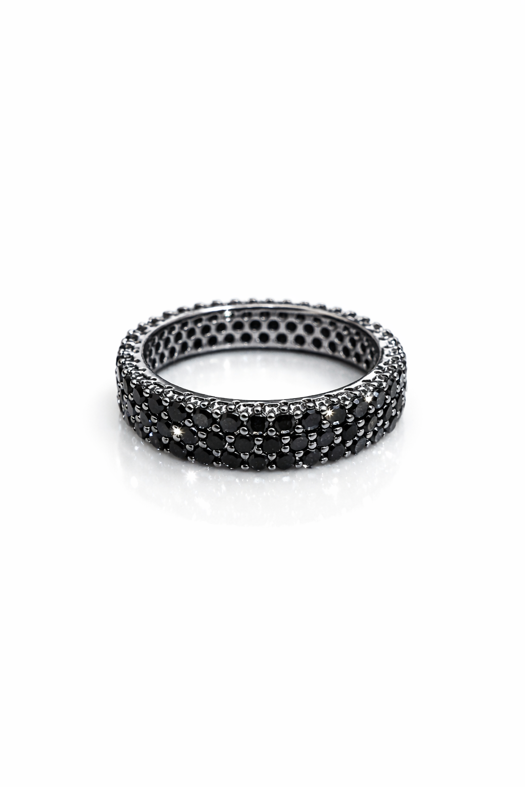 MIDNIGHT SPARKLE BAND RING