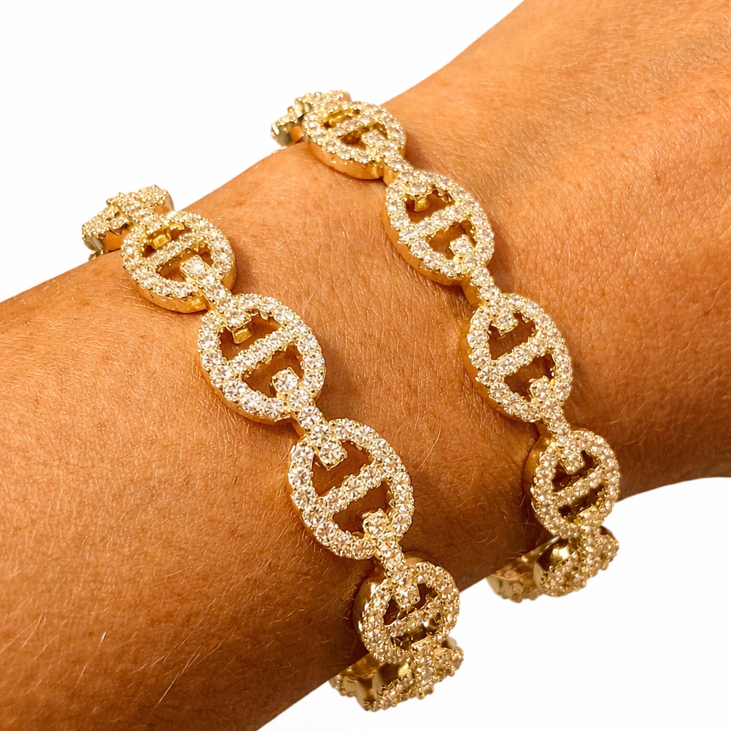 ROYAL LINK CRYSTAL BRACELET