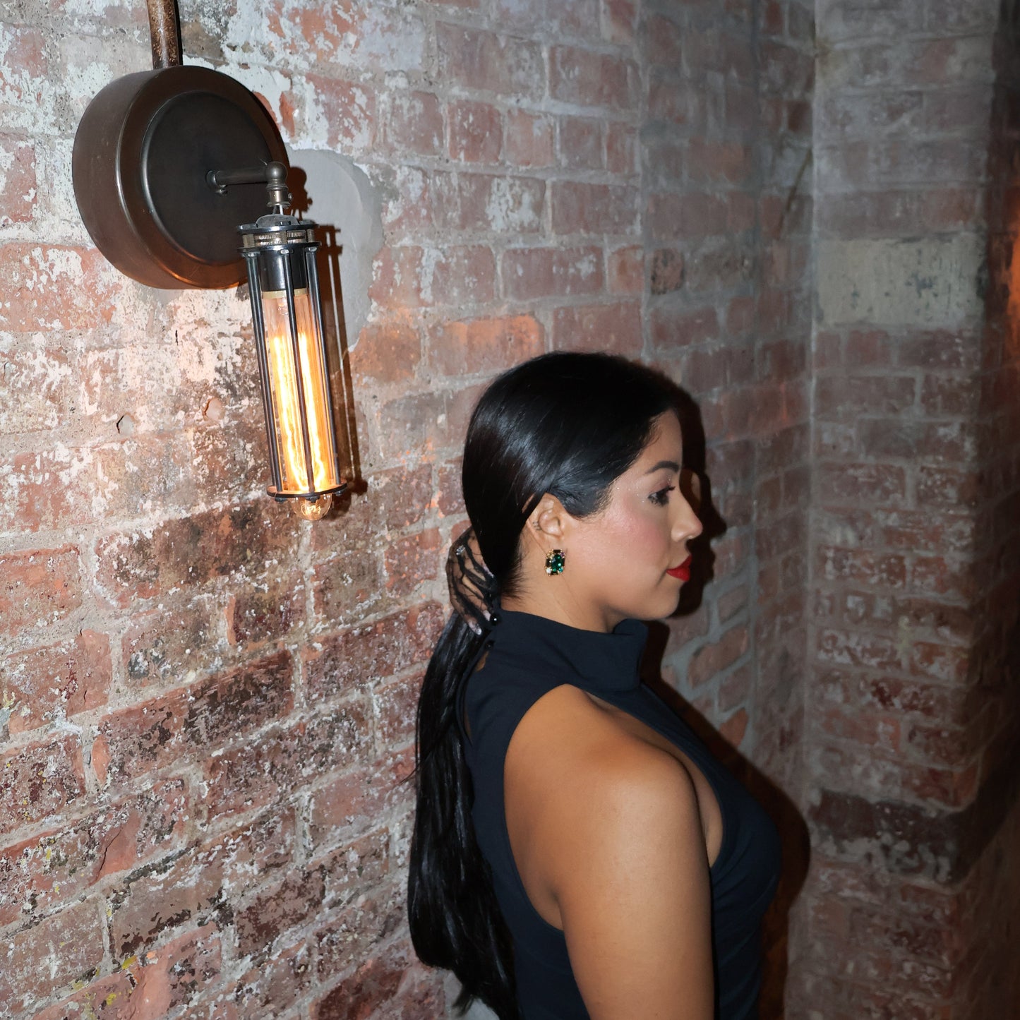 THE EMERALD LUXE EARRINGS