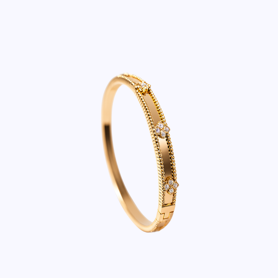 GOLDEN LUXE BANGLE TRIO SET