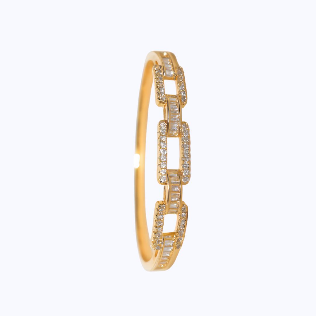 GOLDEN LUXE BANGLE TRIO SET