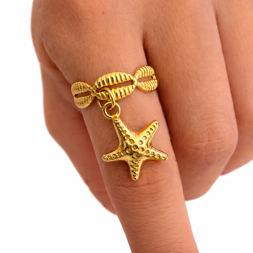 GOLDEN TIDE CHARM RINGS
