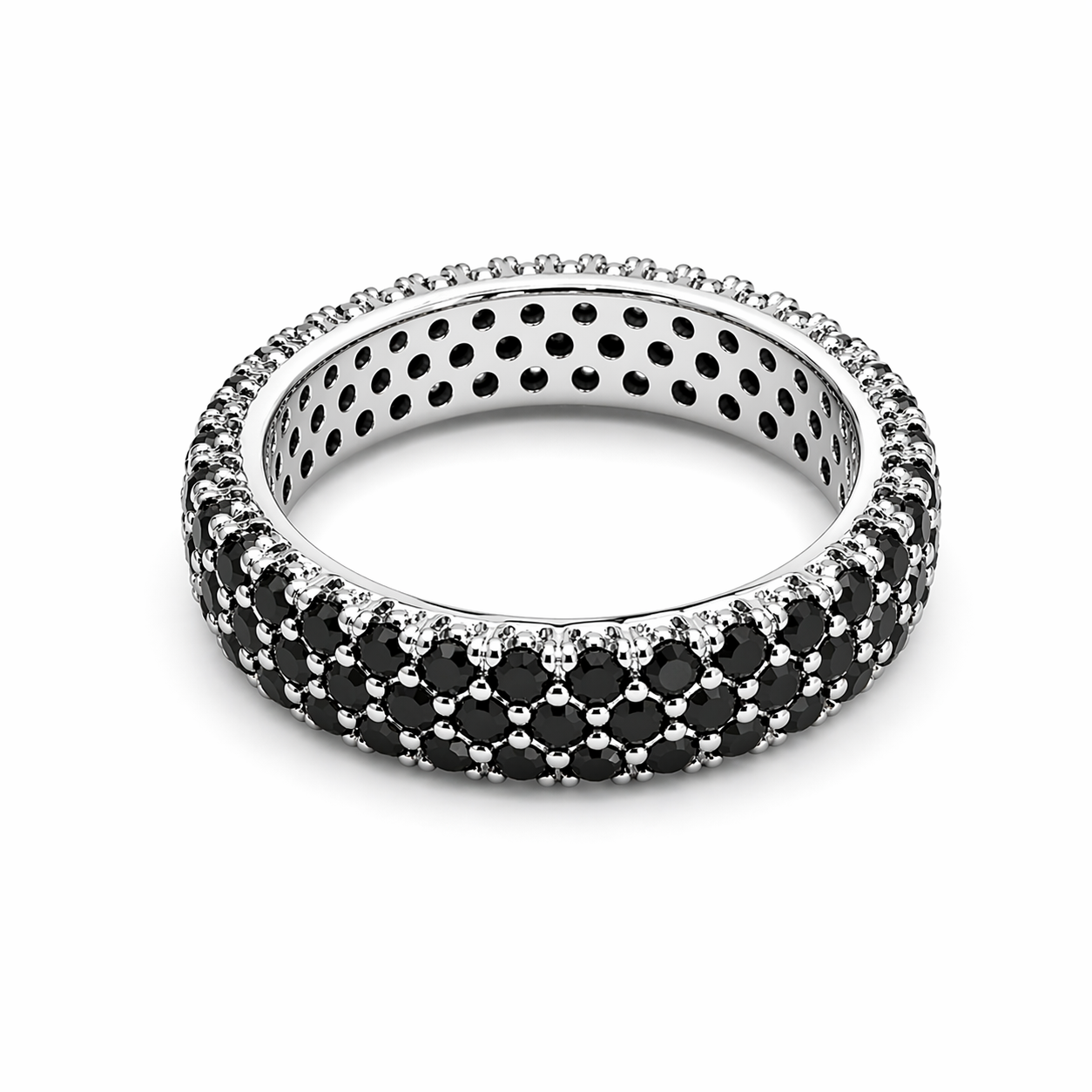 MIDNIGHT SPARKLE BAND RING