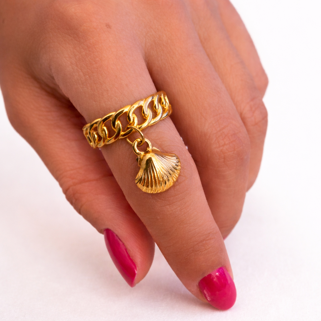 GOLDEN TIDE CHARM RINGS