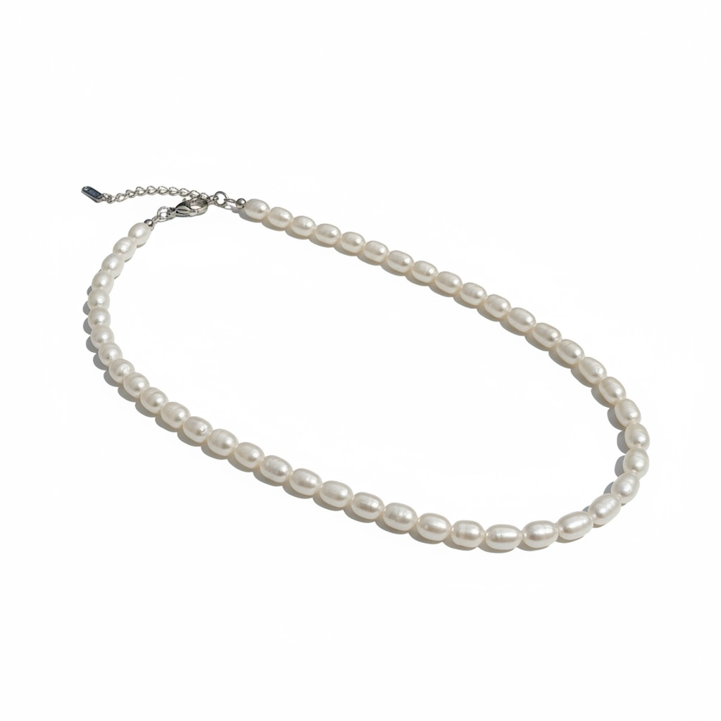 CELEST PEARL MEDALLION NECKLACE