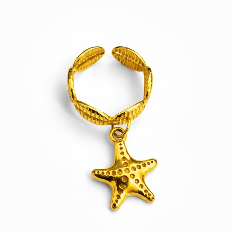 GOLDEN TIDE CHARM RINGS