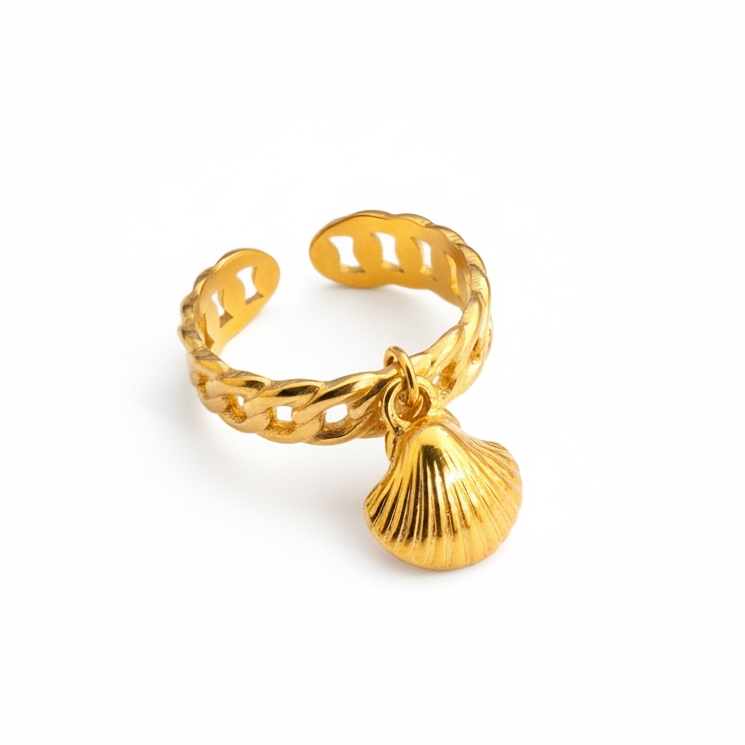 GOLDEN TIDE CHARM RINGS