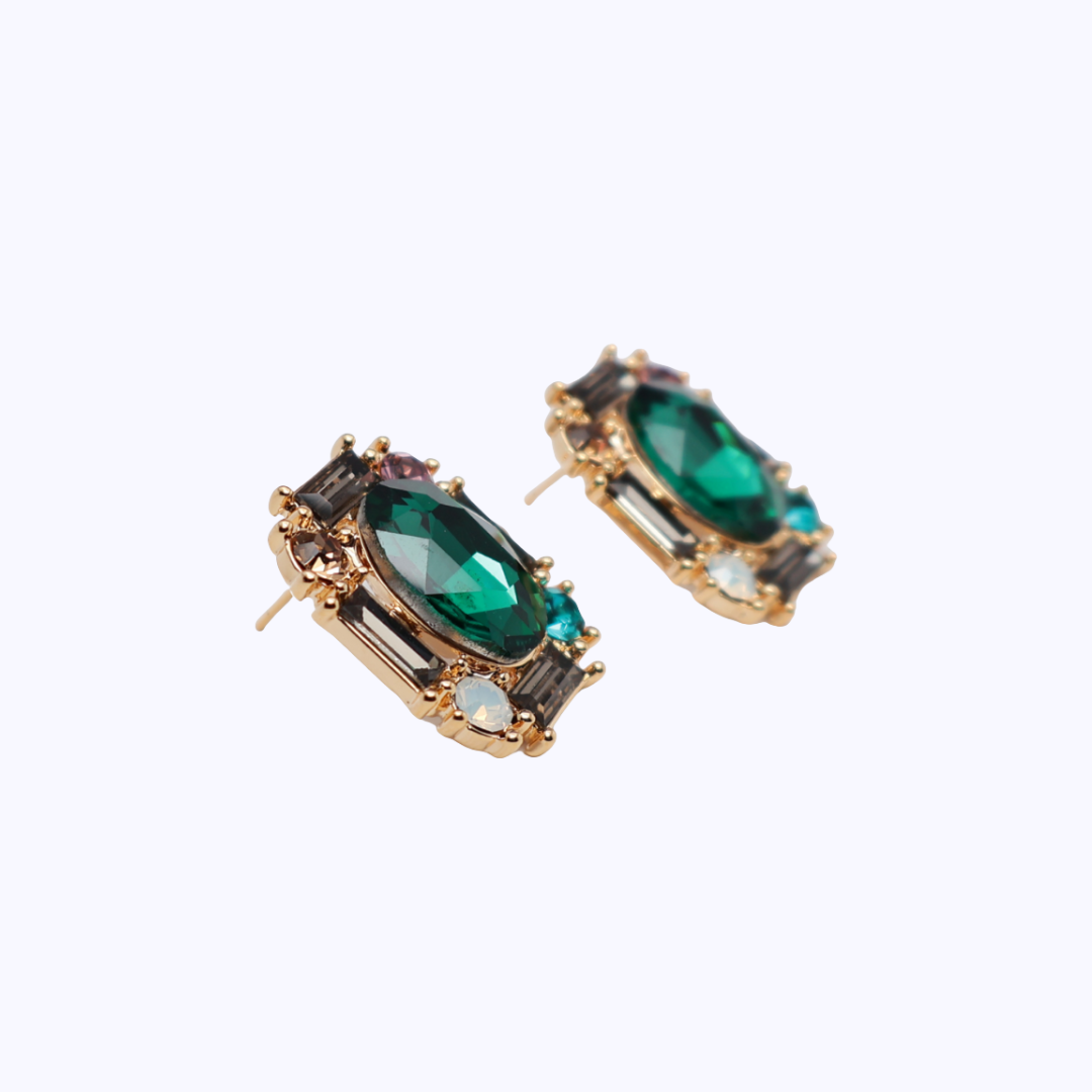 THE EMERALD LUXE EARRINGS