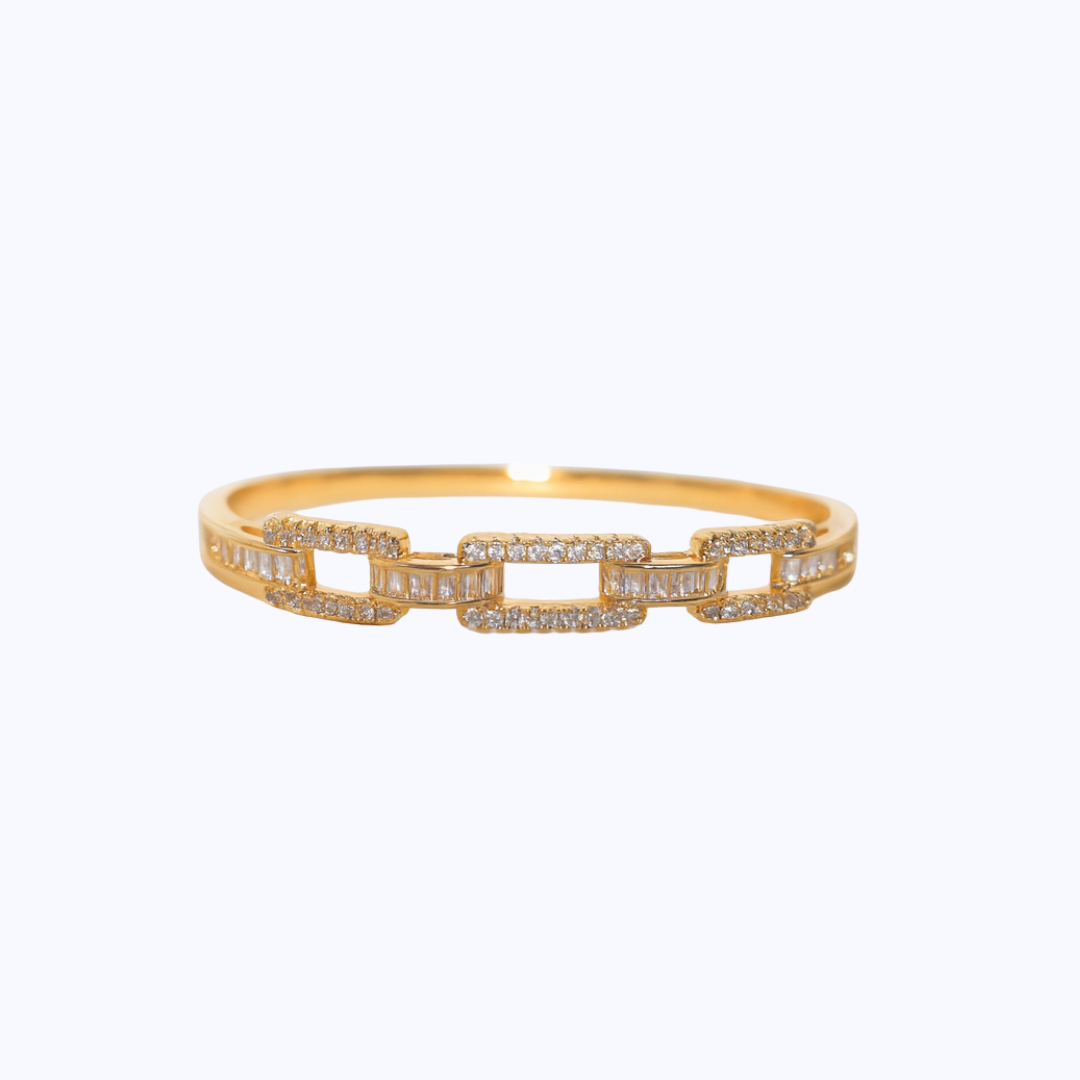 GOLDEN LUXE BANGLE TRIO SET